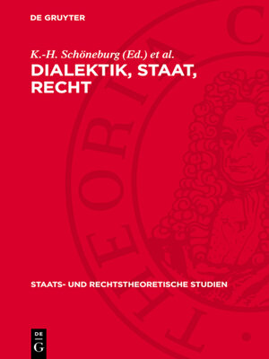 cover image of Dialektik, Staat, Recht